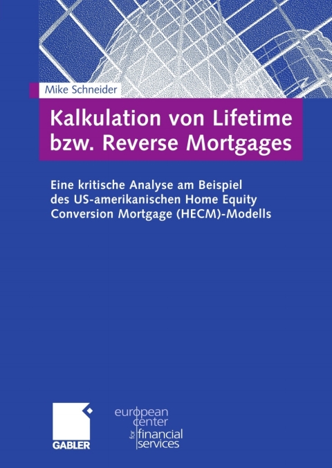 Cover image for book Kalkulation von Lifetime bzw. Reverse Mortgages
