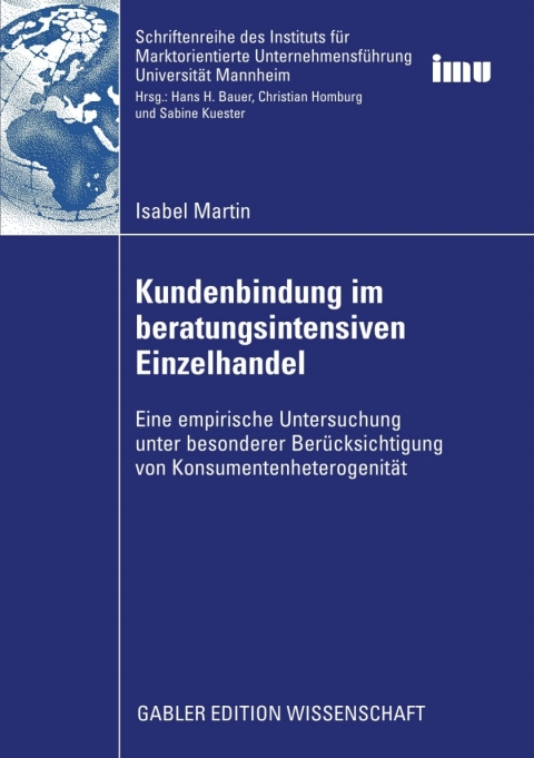 Cover image for book Kundenbindung im beratungsintensiven Einzelhandel
