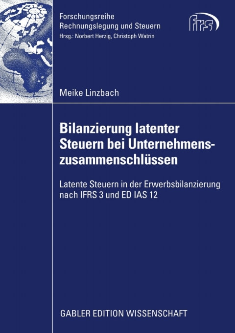 Cover image for book Bilanzierung latenter Steuern bei Unternehmenszusammenschlüssen