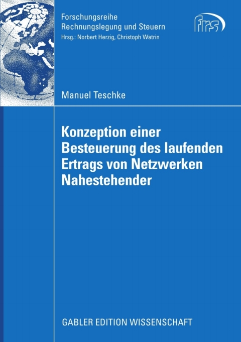 Cover image for book Konzeption einer Besteuerung des laufenden Ertrags von Netzwerken Nahestehender