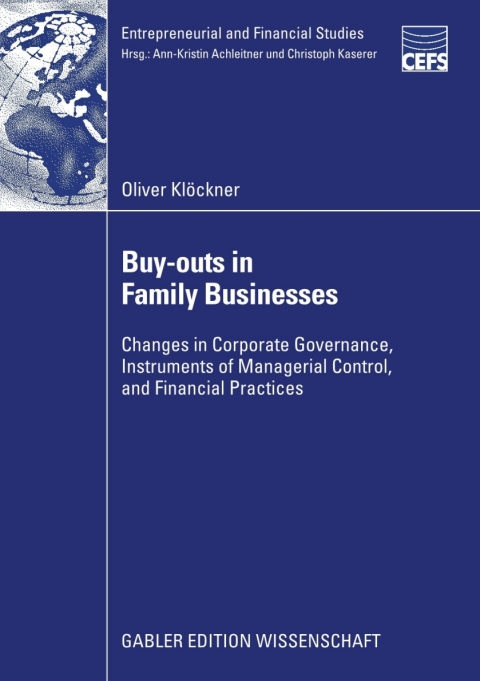 Cover image for book Buy-outs in Family Businesses