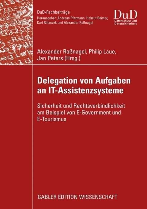 Cover image for book Delegation von Aufgaben an IT-Assistenzsysteme