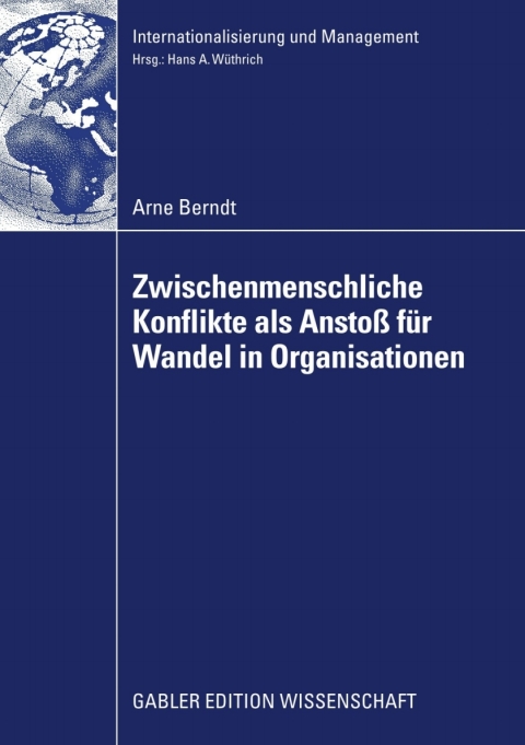 Cover image for book Zwischenmenschliche Konflikte als Anstoß von Wandel in Organisationen