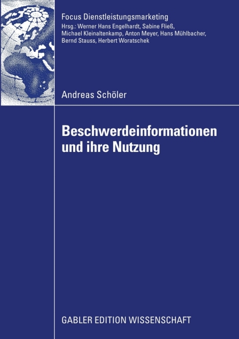 Cover image for book Beschwerdeinformationen und Ihre Nutzung