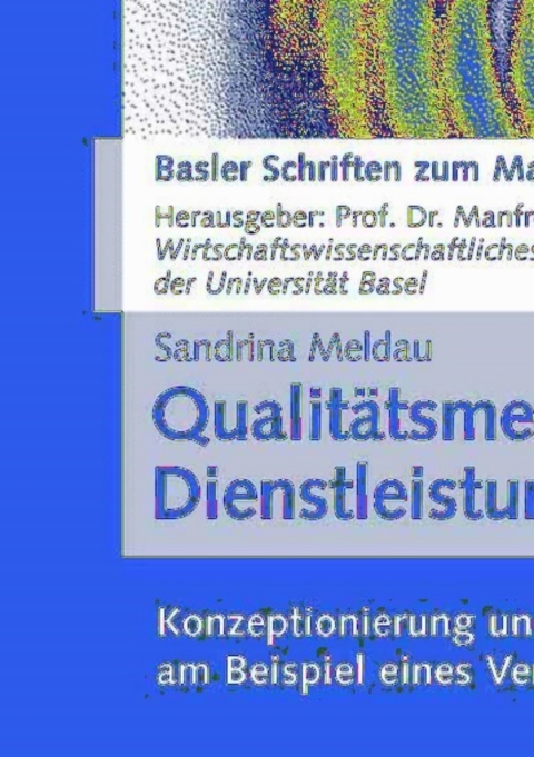 Cover image for book Qualitätsmessung in Dienstleistungscentern