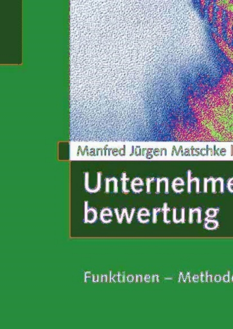 Cover image for book Unternehmensbewertung