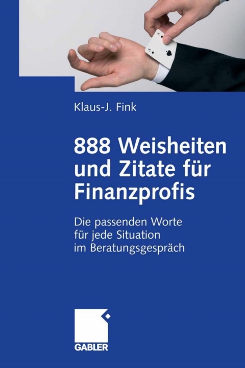 Cover image for book 888 Weisheiten und Zitate für Finanzprofis