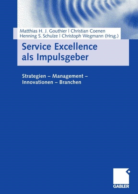 Cover image for book Service Excellence als Impulsgeber