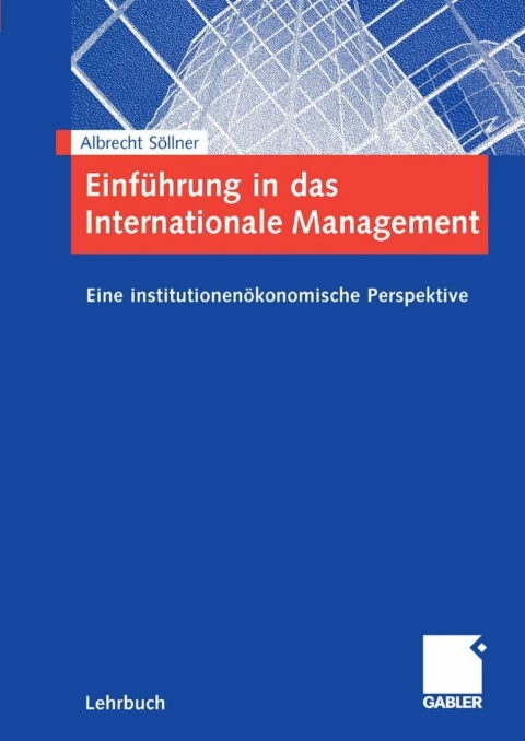 Cover image for book Einführung in das Internationale Management