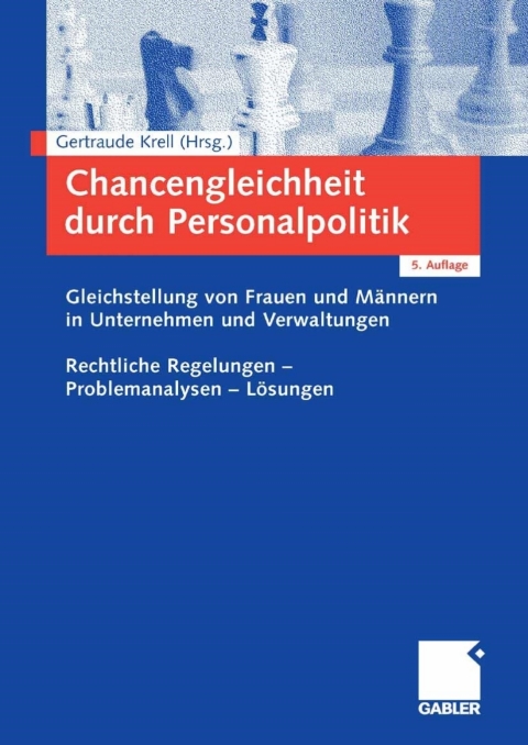 Cover image for book Chancengleichheit durch Personalpolitik