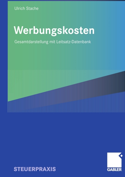 Cover image for book Werbungskosten