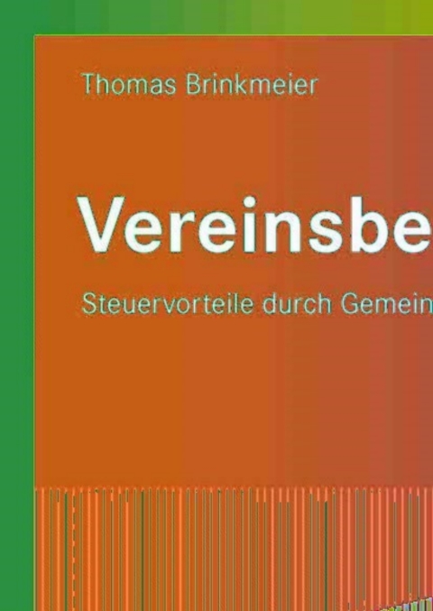 Cover image for book Vereinsbesteuerung
