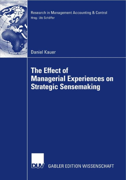 Cover image for book The Effect of Managerial Experiences on Strategic Sensemaking