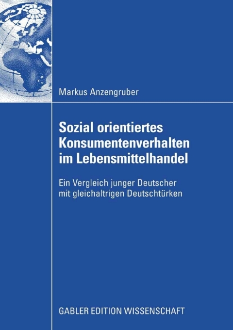 Cover image for book Sozial orientiertes Konsumentenverhalten im Lebensmittelhandel