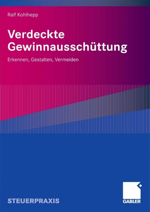 Cover image for book Verdeckte Gewinnausschüttung