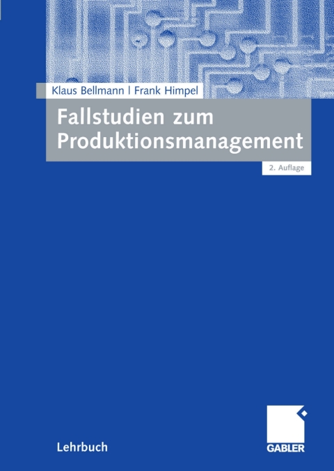 Cover image for book Fallstudien zum Produktionsmanagement