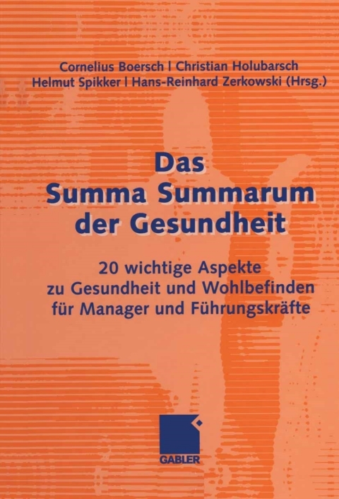 Cover image for book Das Summa Summarum der Gesundheit
