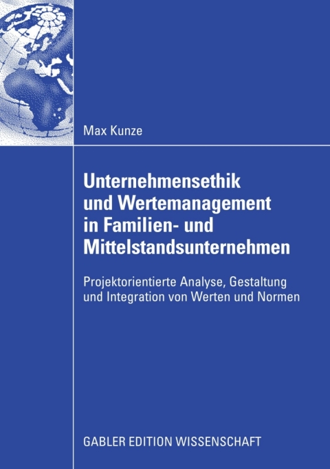 Cover image for book Unternehmensethik und Wertemanagement in Familien- und Mittelstandsunternehmen