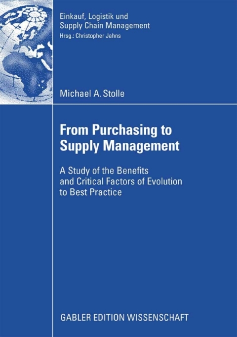 Cover image for book From Purchasing to Supply Management