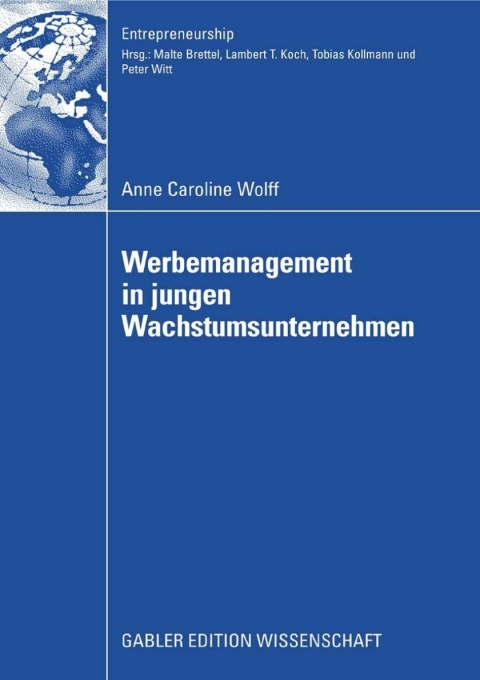 Cover image for book Werbemanagement in jungen Wachstumsunternehmen