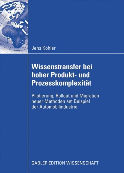 Cover image for book Wissenstransfer bei hoher Produkt- und Prozesskomplexität