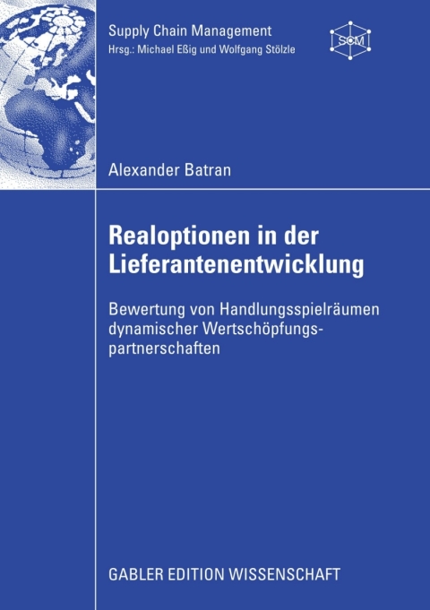 Cover image for book Realoptionen in der Lieferantenentwicklung