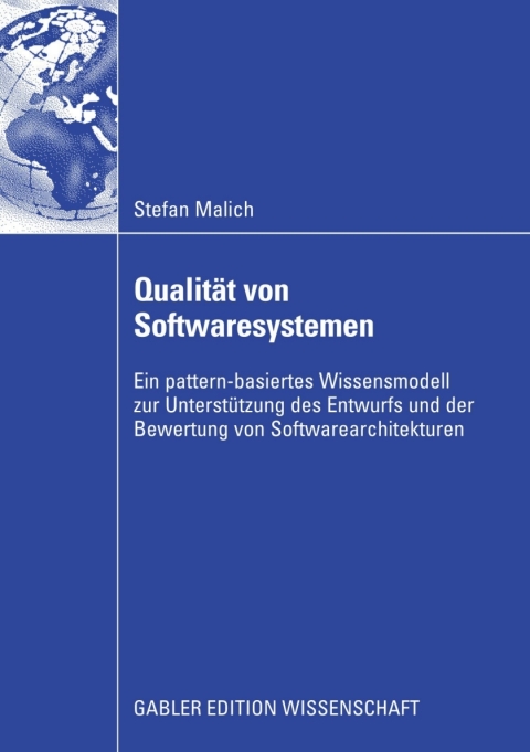Cover image for book Qualität von Softwaresystemen