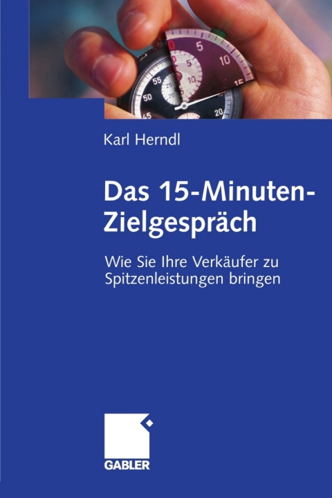 Cover image for book Das 15-Minuten-Zielgespräch