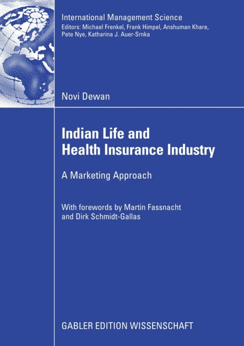 Cover image for book Indian Life and Health Insurance Industry
