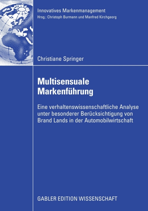 Cover image for book Multisensuale Markenführung