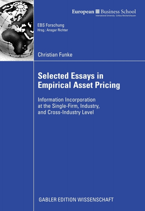 Cover image for book Selected Essays in Empirical Asset Pricing