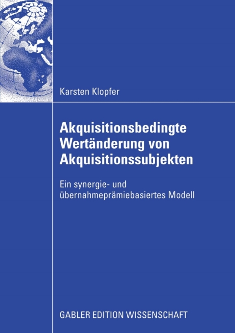 Cover image for book Akquisitionsbedingte Wertänderung von Akquisitionssubjekten
