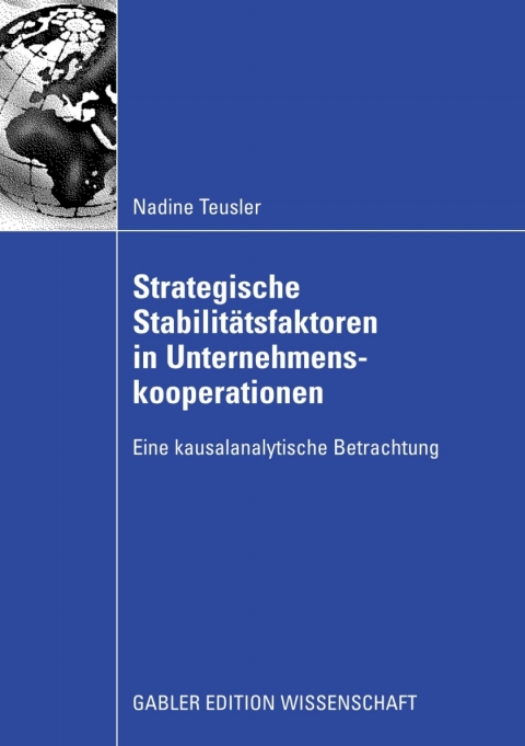 Cover image for book Strategische Stabilitätsfaktoren in Unternehmenskooperationen
