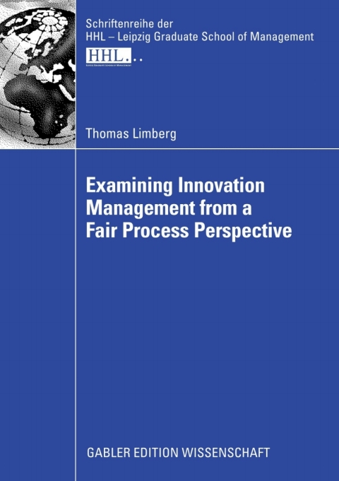 Cover image for book Examining Innovation Management from a Fair Process Perspective