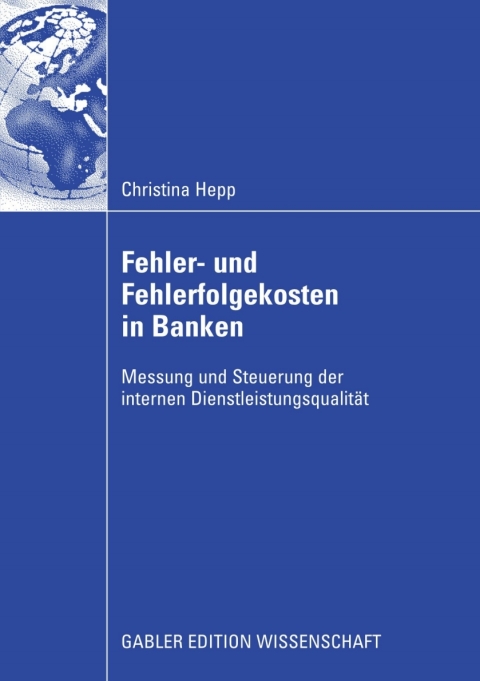 Cover image for book Fehler und Fehlerfolgekosten in Banken