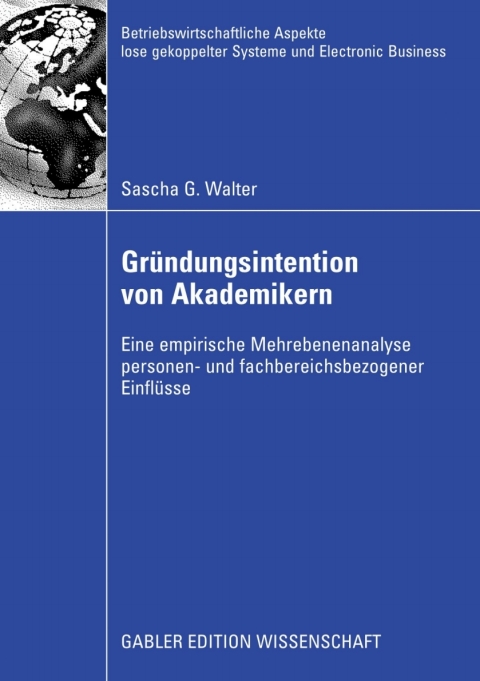 Cover image for book Gründungsintention von Akademikern