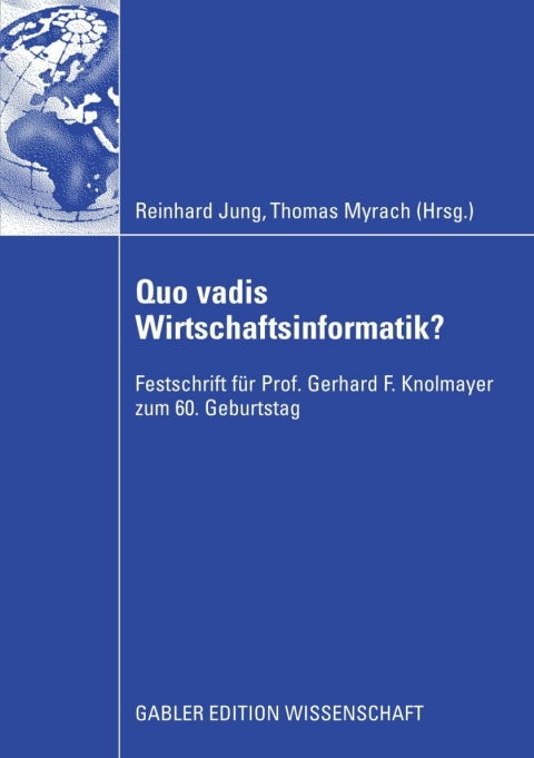 Cover image for book Quo vadis Wirtschaftsinformatik?