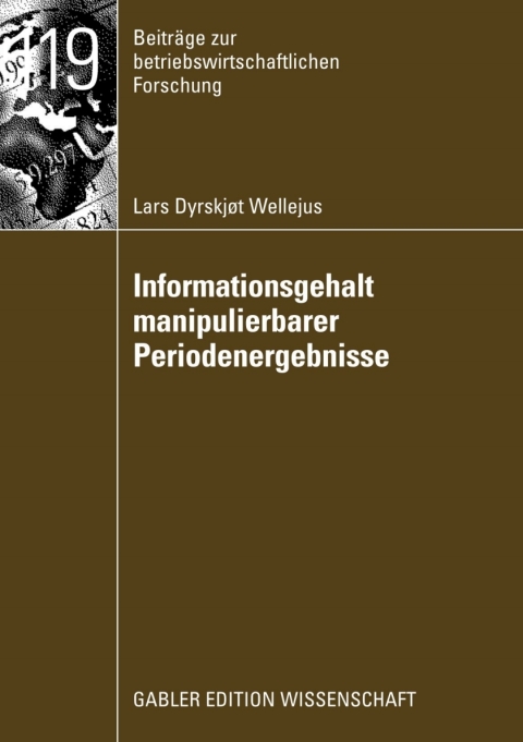 Cover image for book Informationsgehalt manipulierbarer Periodenergebnisse