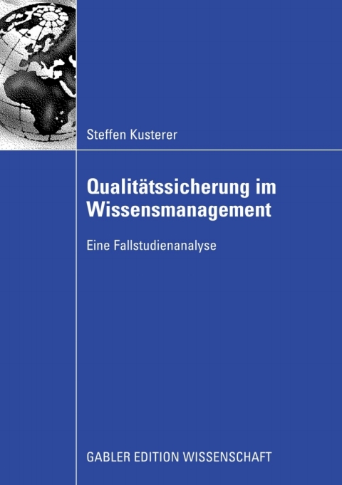 Cover image for book Qualitätssicherung im Wissensmanagement