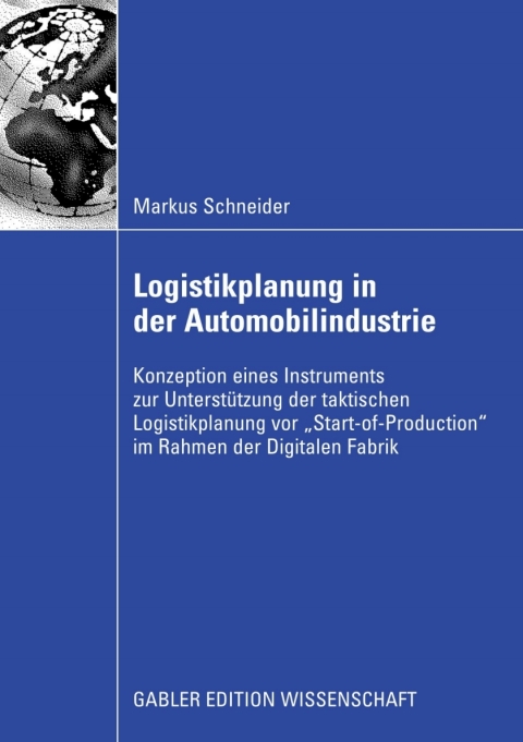 Cover image for book Logistikplanung in der Automobilindustrie