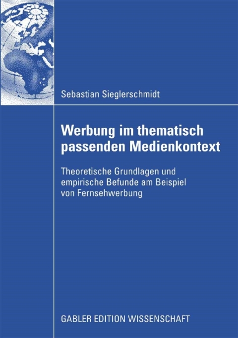 Cover image for book Werbung im thematisch passenden Medienkontext