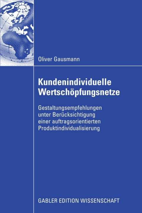 Cover image for book Kundenindividuelle Wertschöpfungsnetze