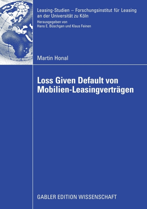 Cover image for book Loss Given Default von Mobilien-Leasingverträgen