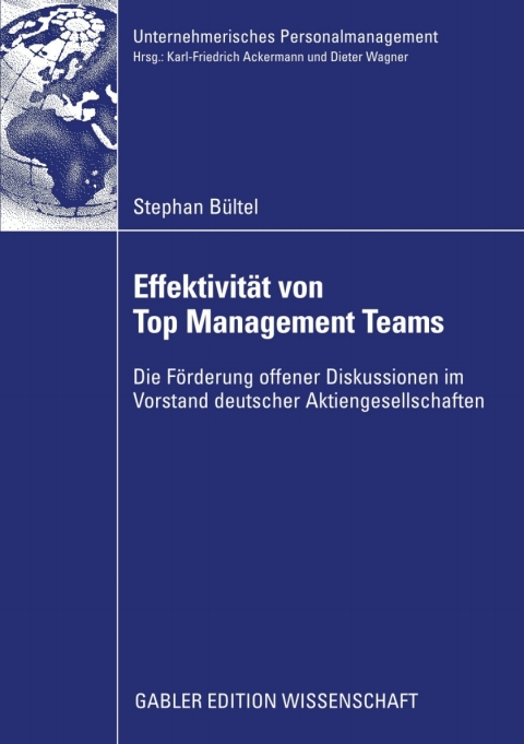 Cover image for book Effektivität von Top Management Teams