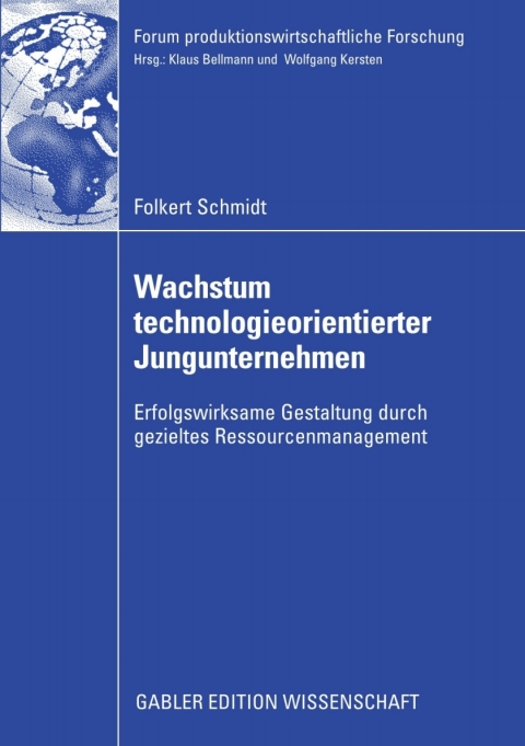 Cover image for book Wachstum technologieorientierter Jungunternehmen