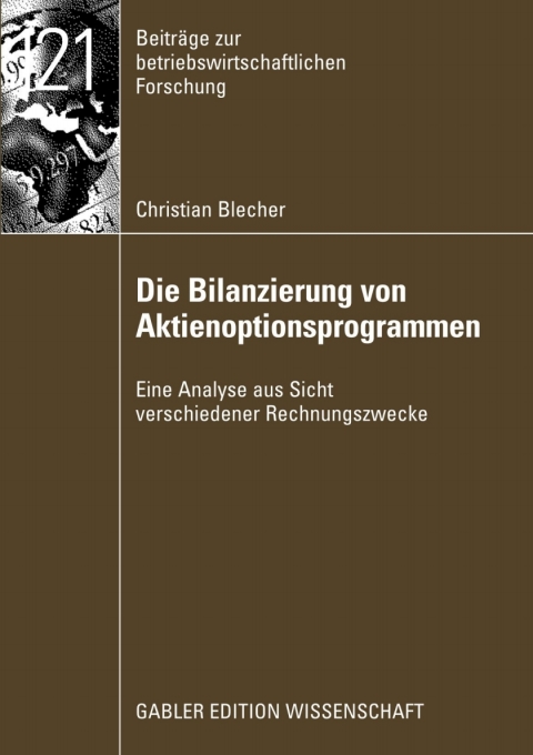 Cover image for book Die Bilanzierung von Aktienoptionsprogrammen