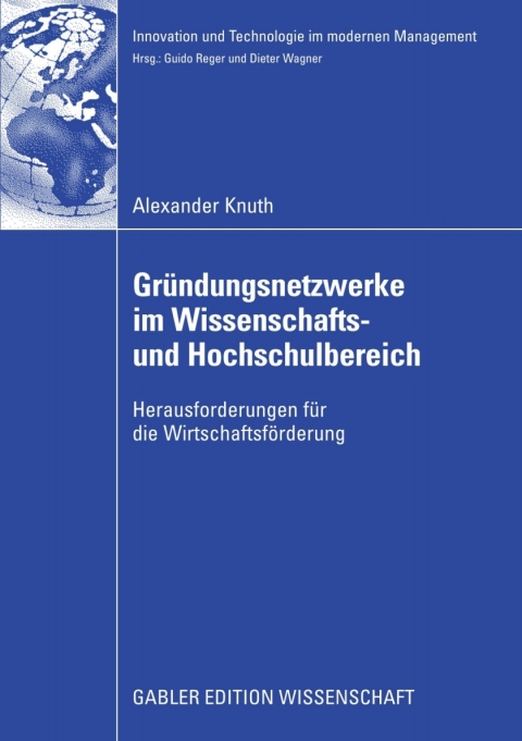 Cover image for book Gründungsnetzwerke im Wissenschafts- und Hochschulbereich