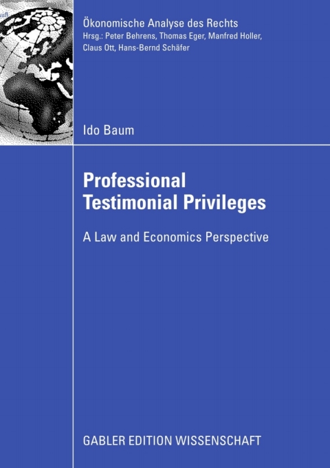 Cover image for book Professional Testimonial Privileges