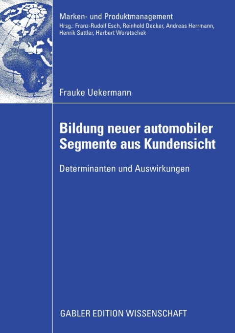 Cover image for book Bildung neuer automobiler Segmente aus Kundensicht