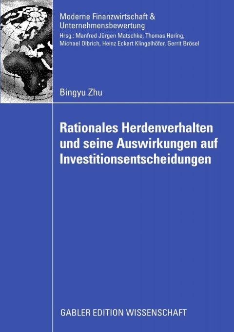 Cover image for book Rationales Herdenverhalten und seine Auswirkungen auf Investitionsentscheidungen
